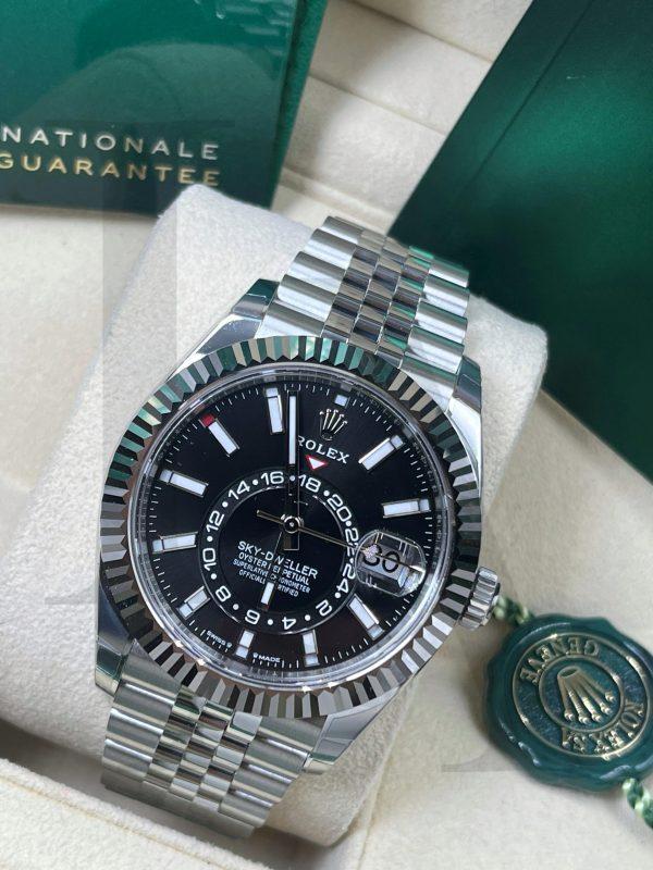 Rolex SKY-DWELLER | 336934-0008 | Bright Black - Legacy Artisan