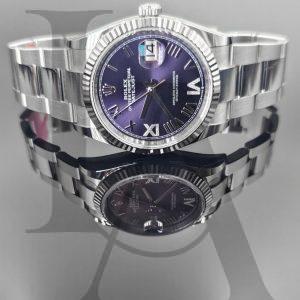 ROLEX | DATEJUST 36 | 126234-0064 | Purple set with diamonds