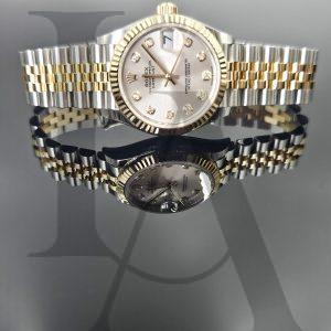 ROLEX | Datejust 31 | 278273-0020 | 鑲鑽銀色錶面